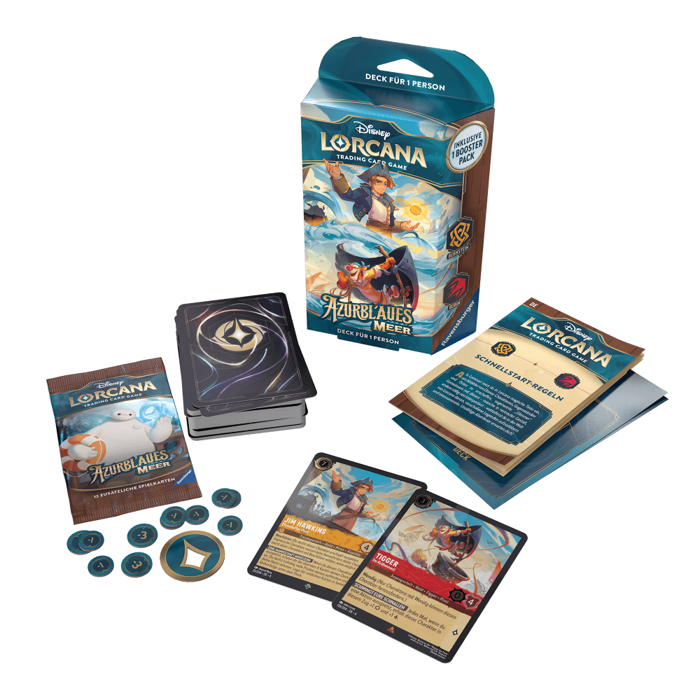 Segel in neue Abenteuer: Alle bisherigen Infos zum Disney Lorcana Set 'Azurblaues Meer’