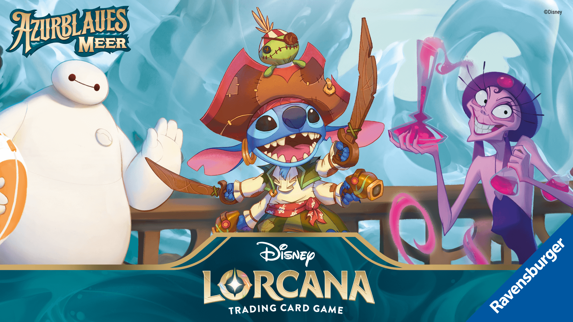 Segel in neue Abenteuer: Alle bisherigen Infos zum Disney Lorcana Set 'Azurblaues Meer’