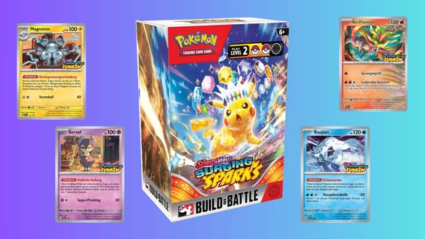 Alles was du über die Build & Battle Box der Pokémon TCG Erweiterung - Stürmische Funken wissen musst